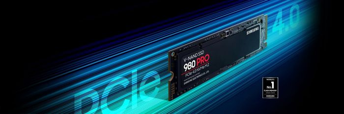 Накопичувач SSD  2ТB Samsung 980 PRO M.2 2280 PCIe 4.0 x4 NVMe V-NAND MLC (MZ-V8P2T0BW)9