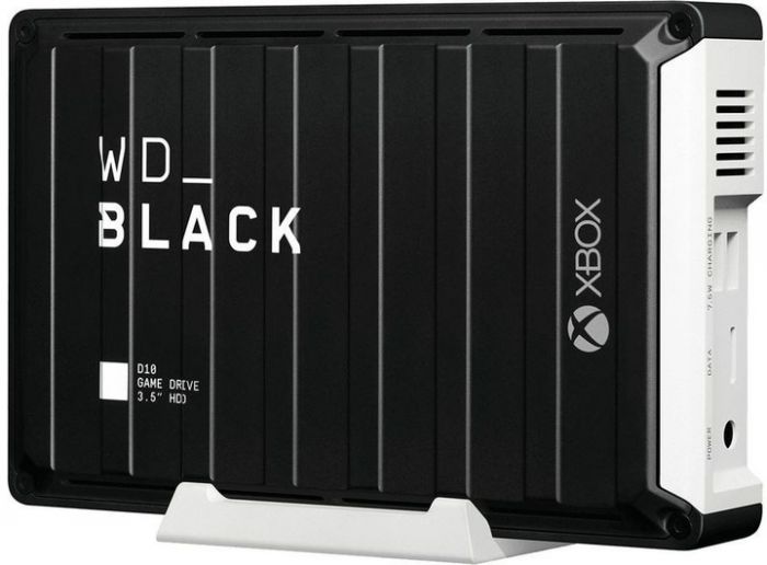 Зовнішній жорсткий диск 3.5" USB 12TB Black D10 Game Drive for Xbox One (WDBA5E0120HBK-EESN)