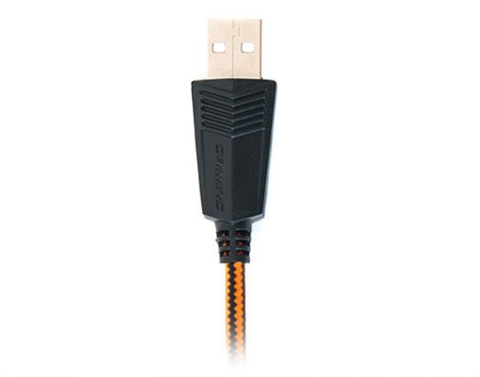 Гарнітура REAL-EL GDX-7700 Black/Orange 