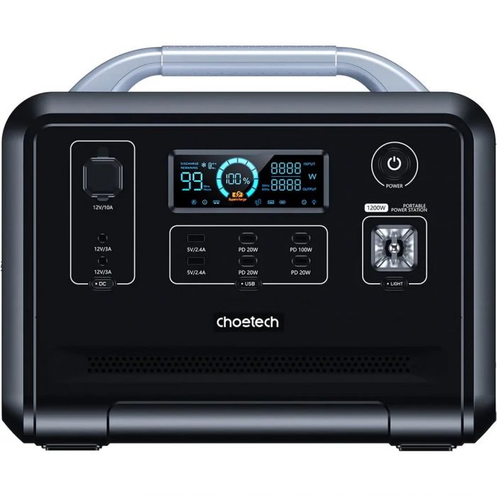 Зарядна станція Choetech 1200W (BS005-EU-BK)