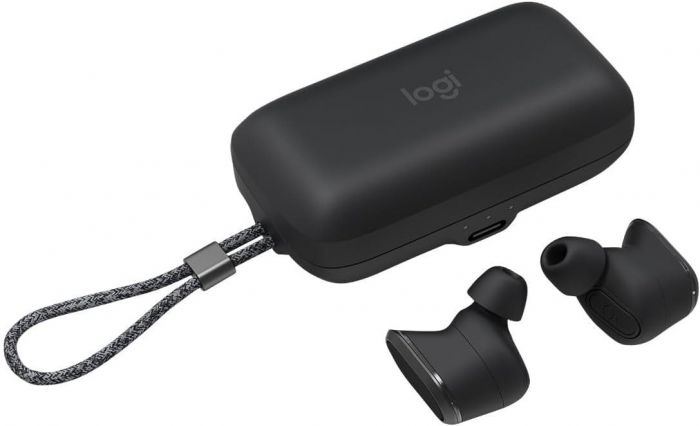 Bluetooth-гарнітура Logitech Zone True Wireless Graphite (985-001082)