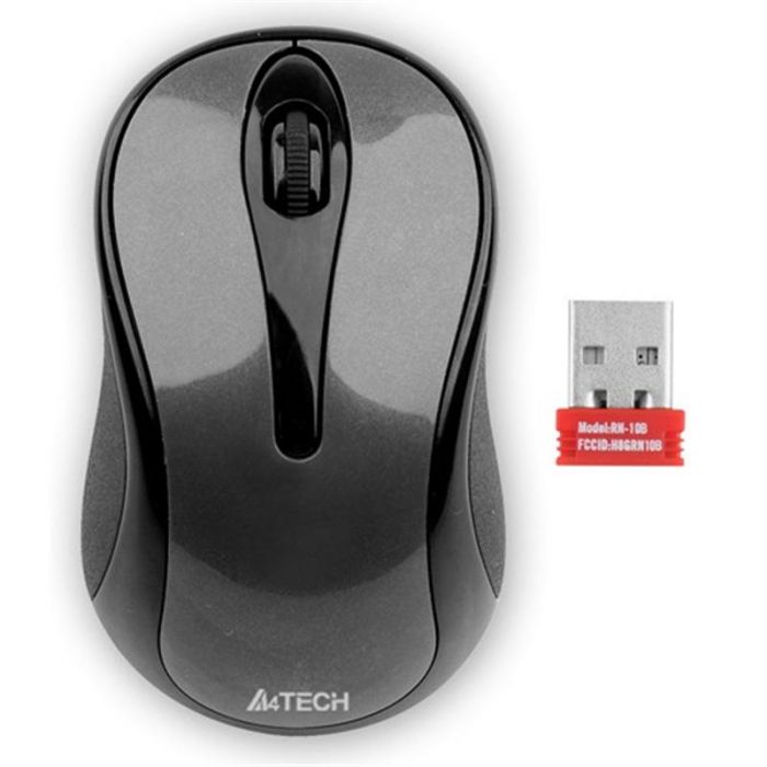 Миша бездротова A4Tech G3-280N Grey USB V-Track