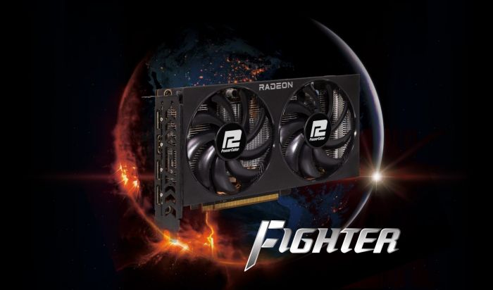 Відеокарта AMD Radeon RX 7600 8GB GDDR6 Fighter PowerColor (RX 7600 8G-F)