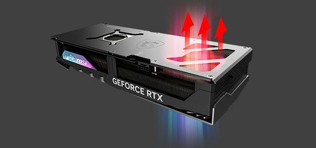 Відеокарта GF RTX 4090 24GB GDDR6X Gaming X Slim MSI (GeForce RTX 4090 GAMING X Slim 24G)