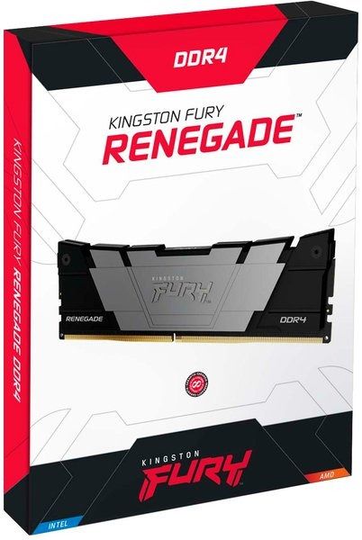 Модуль пам`ятi DDR4 2x16GB/3200 Kingston Fury Renegade Black (KF432C16RB12K2/32)