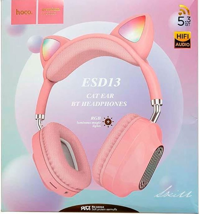 Bluetooth-гарнітура Hoco ESD13 Pink (ESD13P)