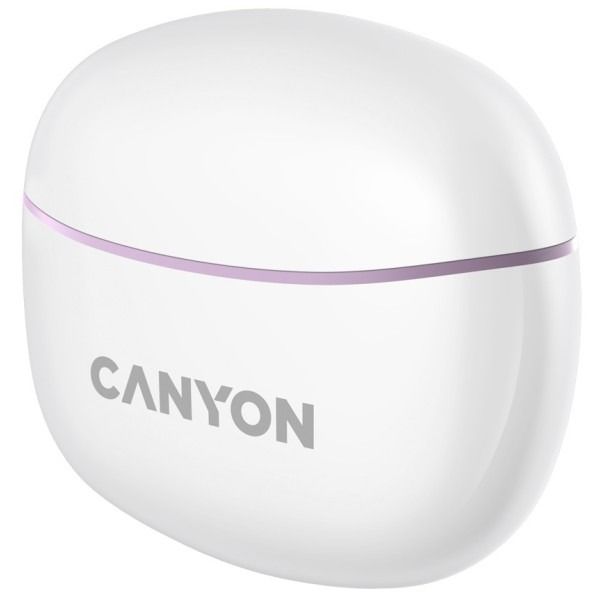 Bluetooth-гарнітура Canyon TWS-5 Purple (CNS-TWS5PU)