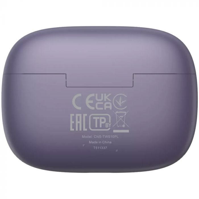 Bluetooth-гарнітура Canyon OnGo TWS-10 ANC ENC Purple (CNS-TWS10PL)