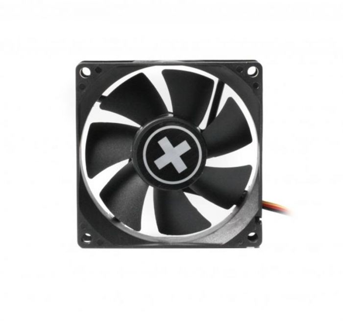 Вентилятор Xilence XPF80.W (XF034), 80х80х25мм, 3-pin+4-pin, Black