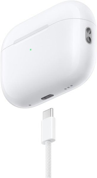 Bluetooth-гарнiтура Apple AirPods Pro 2nd Gen with MagSafe Charging Case USB-C White (MTJV3TY/A)