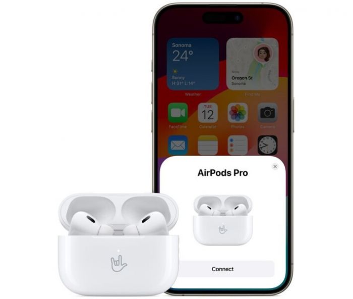 Bluetooth-гарнiтура Apple AirPods Pro 2nd Gen with MagSafe Charging Case USB-C White (MTJV3TY/A)