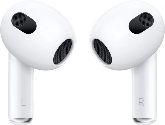 Bluetooth-гарнiтура Apple AirPods3 2022 with Lightning Charging Case (MPNY3TY/A)