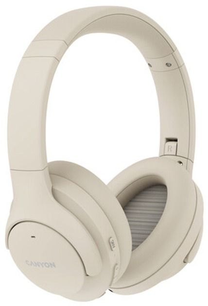 Bluetooth-гарнітура Canyon OnRiff 10 ANC Beige (CNS-CBTHS10BG)