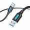 Кабель Vention USB - USB V 3.0 (M/M), 1 м, Black (CONBF)