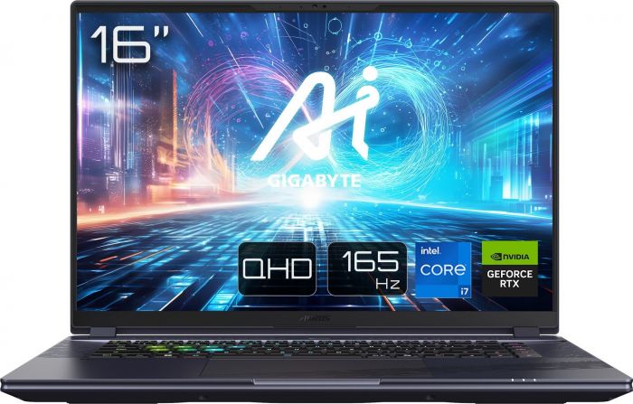 Ноутбук Gigabyte Aorus 16X 9KG 2024 (AORUS 16X 9KG-43UAC54SD) Midnight Gray