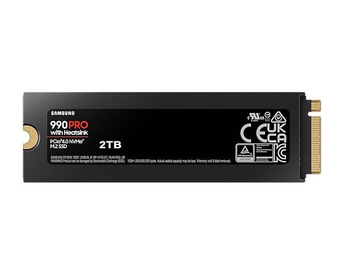 Накопичувач SSD 2TB Samsung 990 PRO M.2 PCIe 4.0 x4 3D NAND (MZ-V9P2T0CW)