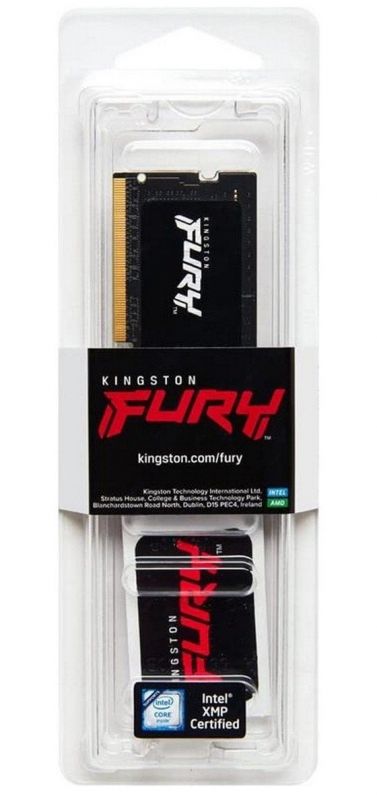 Модуль пам`ятi SO-DIMM DDR5 16GB/6000 Kingston Fury Impact (KF560S38IB-16)