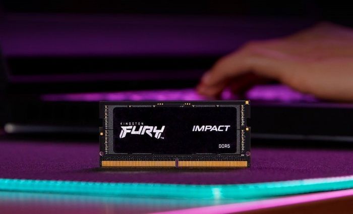 Модуль пам`ятi SO-DIMM DDR5 16GB/5600 Kingston Fury Impact PnP (KF556S40IB-16)