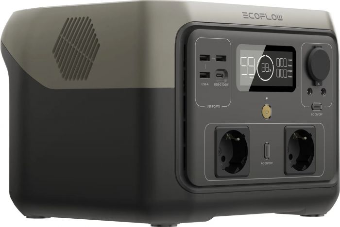 Зарядна станція EcoFlow River 2 Max, 512Wh, 500W, LiFePO4_EU