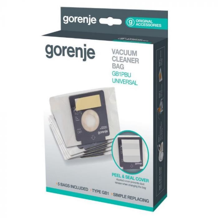 Комплект мішків для пилососа Gorenje GB1PBU