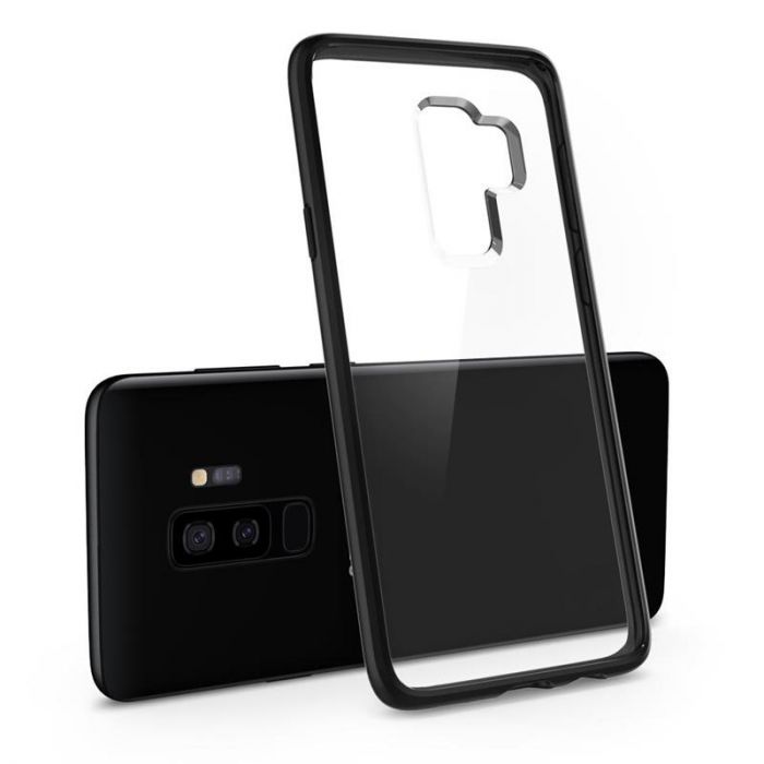 Чохол-накладка Spigen Ultra Hybrid для Samsung Galaxy S9+ SM-G965 Matte Black (593CS22924)