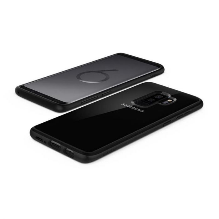Чохол-накладка Spigen Ultra Hybrid для Samsung Galaxy S9+ SM-G965 Matte Black (593CS22924)