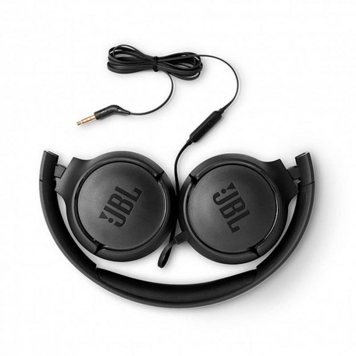 Гарнiтура JBL Tune 500 Black (JBLT500BLK)