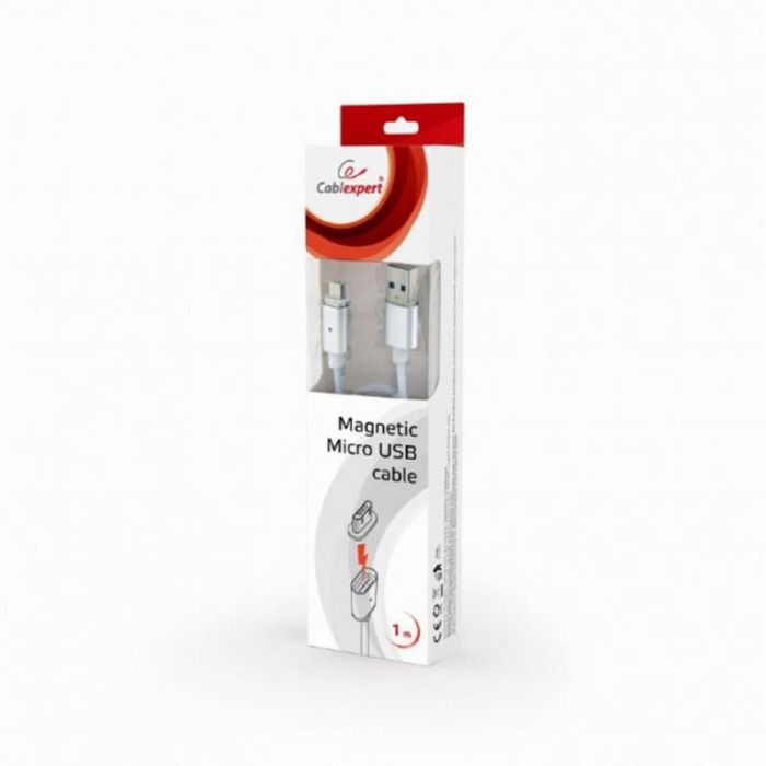 Кабель Cablexpert USB - micro USB V 2.0 (M/M), 1 м, білий (CC-USB2-AMmUMM-1M)