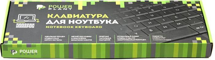 Клавіатура PowerPlant для ноутбука Acer Aspire V5-552, V5-573 підсвічування клавіш, чорний, без фрейму (KB310029)