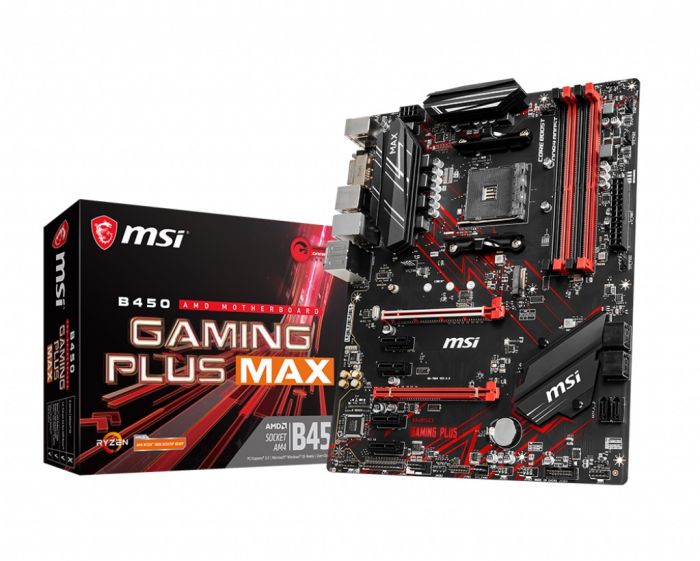 Материнська плата MSI B450 Gaming Plus Max Socket AM4