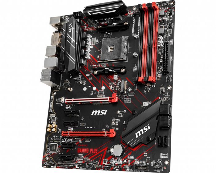 Материнська плата MSI B450 Gaming Plus Max Socket AM4