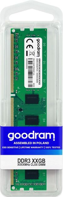 Модуль пам`ятi DDR3 8GB/1600 GOODRAM (GR1600D364L11/8G)