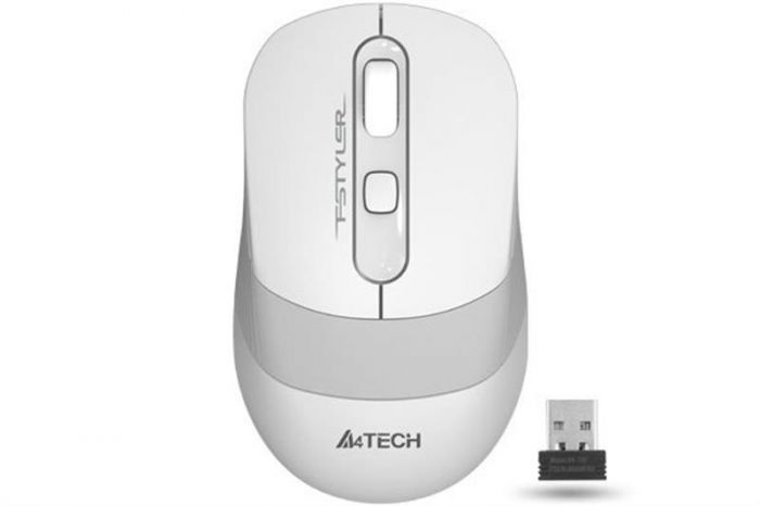 Миша бездротова A4Tech FG10 White USB