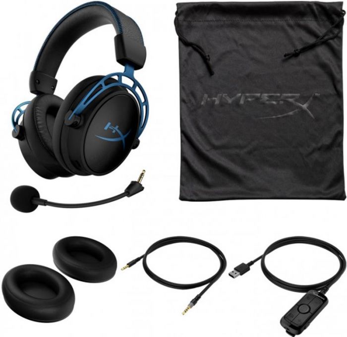 Гарнiтура HyperX Cloud Alpha S Black/Blue (4P5L3AA)