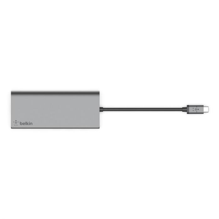 Концентратор USB-C Belkin Travel Space Grey (F4U092BTSGY)