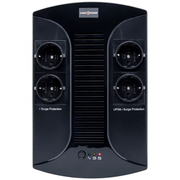 Джерело безперебійного живлення 650VA-PS, Lin.int., AVR, 4 x евро, пластик