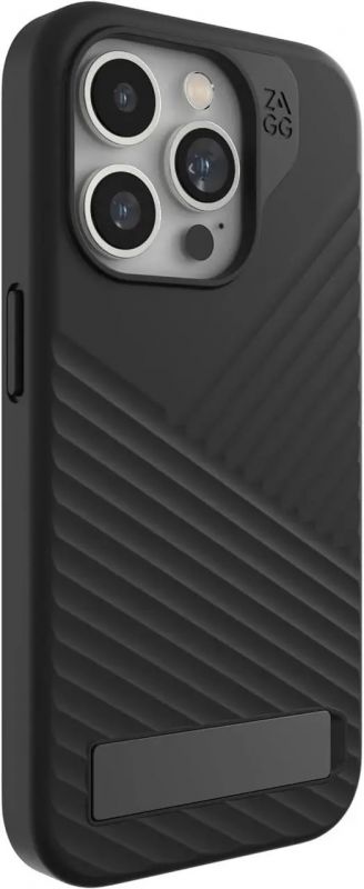 Чохол-накладка Zagg Gear4 Denali Snap with MagSafe w/ Kickstand для Apple iPhone 15 Pro Black (702312348 / 702312718)