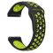 Ремінець BeCover Nike Style для Amazfit Stratos 1/2/2S/3/GTR 2/GTR 47mm/GTR Lite 47mm/Nexo/Pace Black-Yellow (705814)
