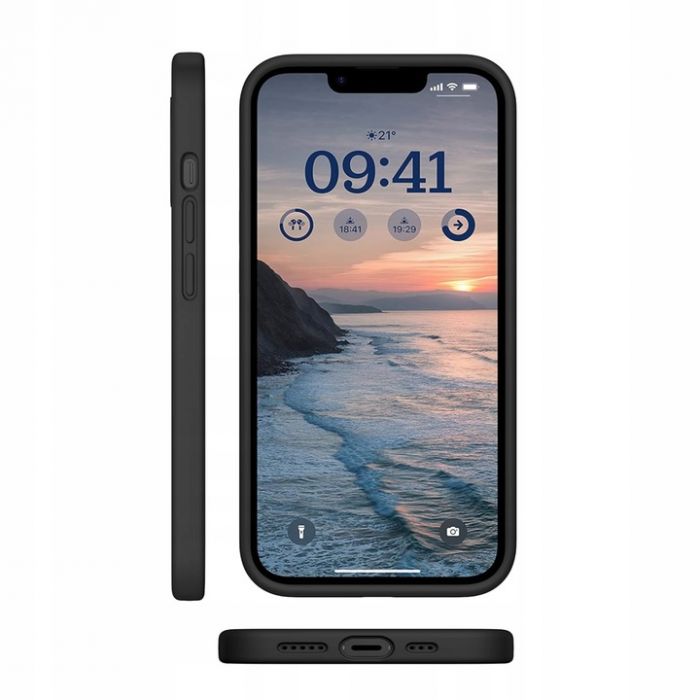 Чохол-накладка BeCover для Apple iPhone 13 Black (707147)