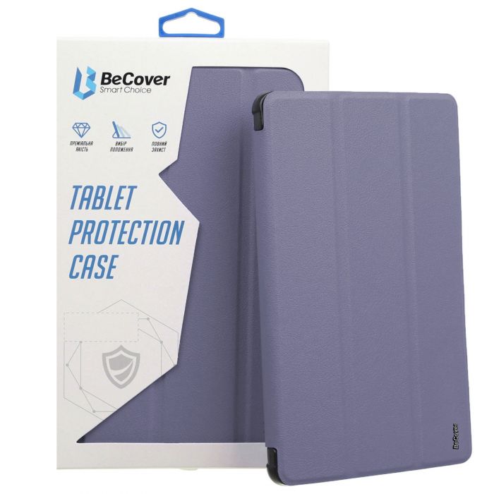 Чохол-книжка BeCover Soft Edge з кріпленням Apple Pencil для Apple iPad Air (4/5) 2020/2022 10.9" Purple (711124)