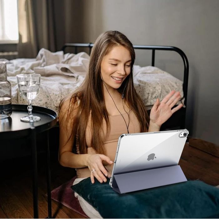 Чохол-книжка BeCover Soft Edge з кріпленням Apple Pencil для Apple iPad Air (4/5) 2020/2022 10.9" Purple (711124)