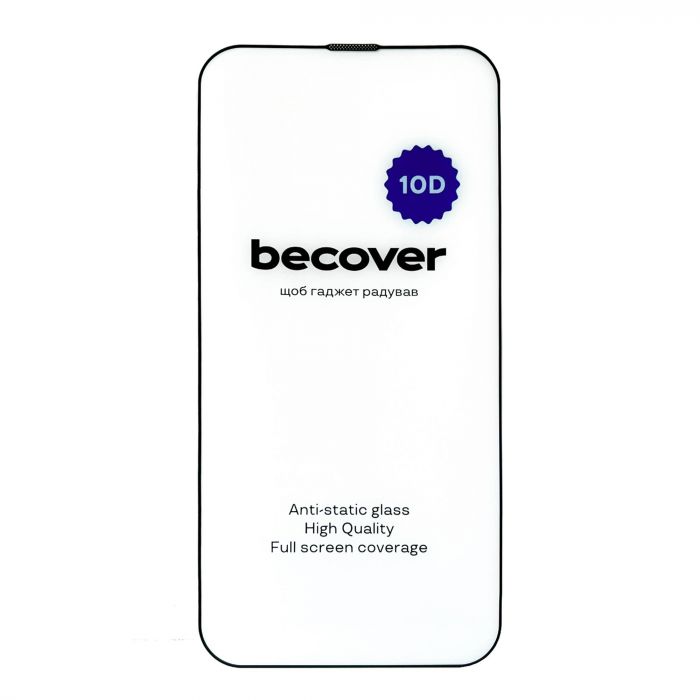Захисне скло BeCover для Apple iPhone 14 Plus 10D Black (711326)