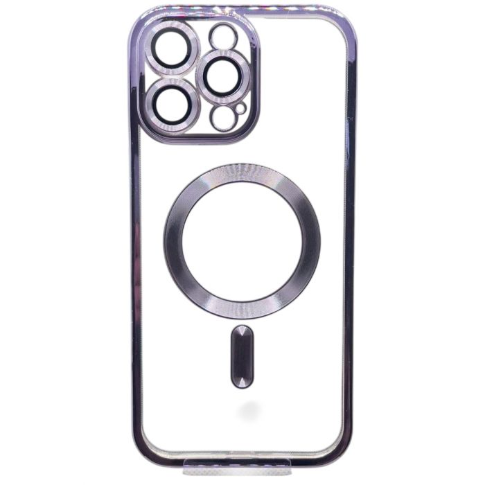 Чохол-накладка BeCover TPU Chrome Case MagSafe для Apple iPhone 16 Pro Max Purple (712089)