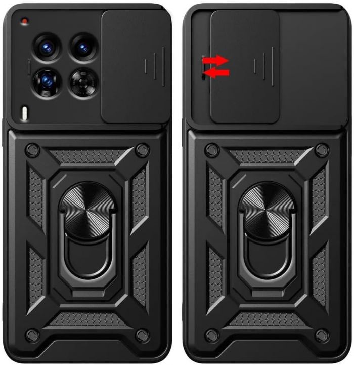 Чохол-накладка BeCover Military для Tecno Camon 30 (CL6) Black (712170)