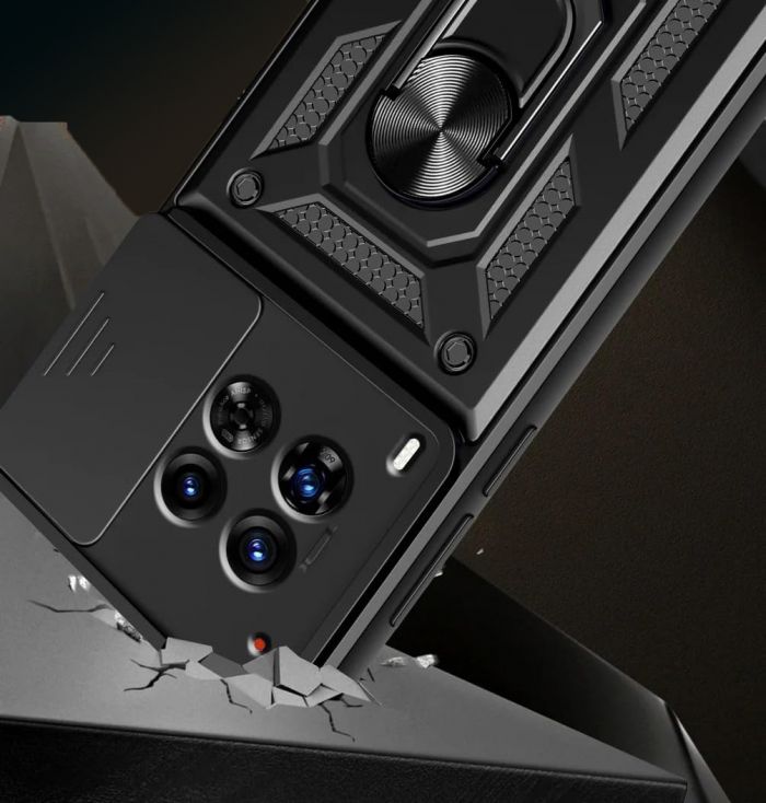 Чохол-накладка BeCover Military для Tecno Camon 30 (CL6) Black (712170)