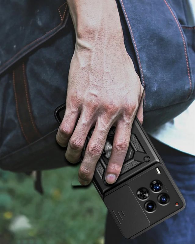 Чохол-накладка BeCover Military для Tecno Camon 30 (CL6) Black (712170)