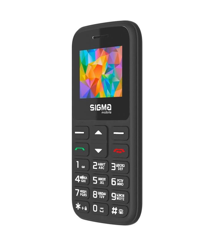 Мобільний телефон Sigma mobile Comfort 50 Hit 2020 Dual Sim Black (4827798120910)