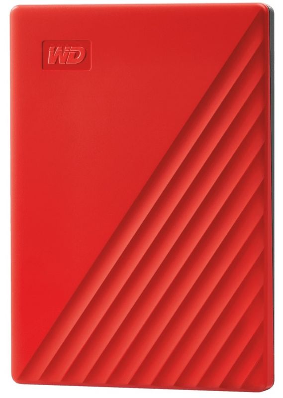 Зовнішній жорсткий диск 2.5" USB 4.0TB WD My Passport Red (WDBPKJ0040BRD-WESN)