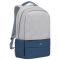 Рюкзак Rivacase Prater 7567 17.3" Grey/Dark Blue