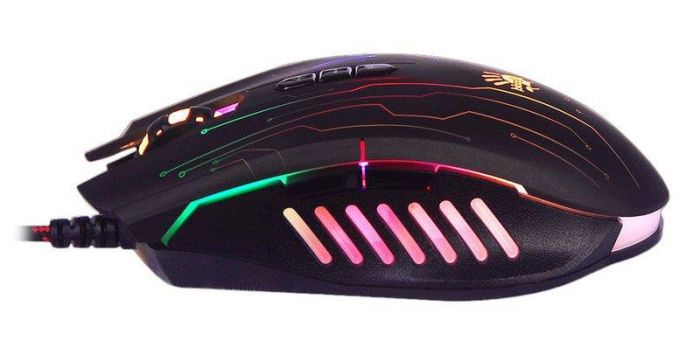 Миша A4Tech Q81 Circuit Bloody Neon XGlide Black